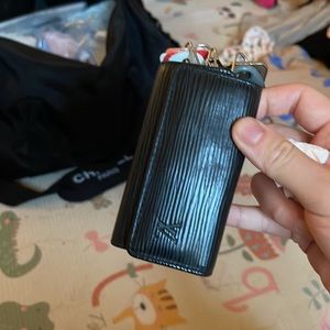 lv keychain case